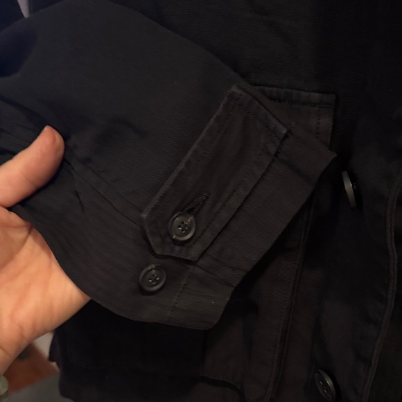 John varvatos Men's Classic Black Field Jacket - Picture 4 of 8